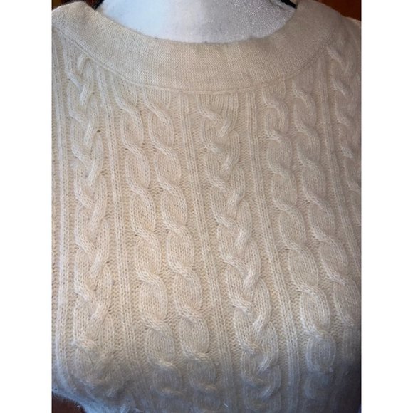 Dana Buchman Angora Lambswool Sweater — Large - Picture 6 of 7